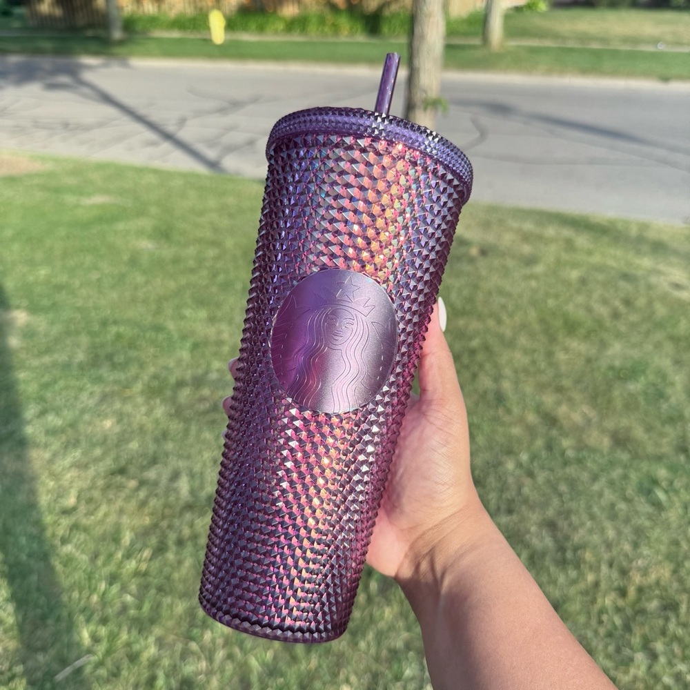 New Starbucks Dark Purple Studded Cold Cup Halloween 2023 (Oversees Exclusive)